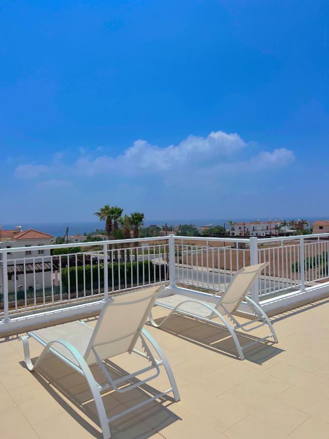 3 Bedroom Coral Bay Beach Seaview Villa I Private Pool Pegeia Exteriér fotografie
