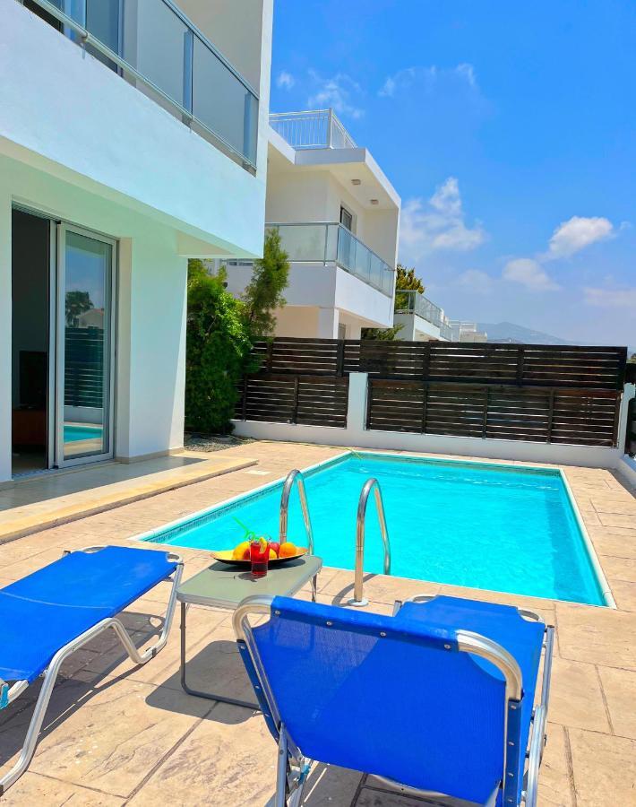 3 Bedroom Coral Bay Beach Seaview Villa I Private Pool Pegeia Exteriér fotografie