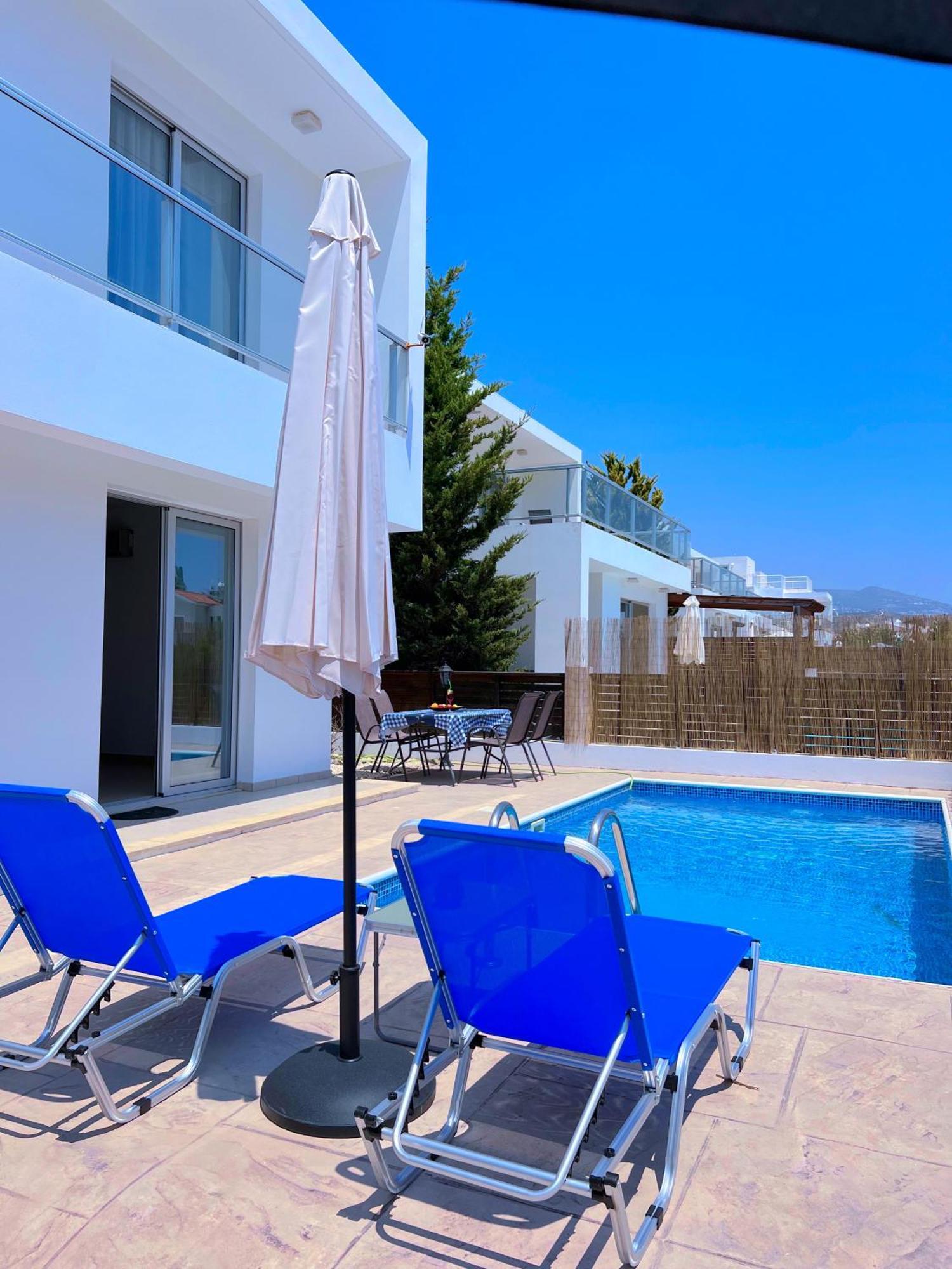 3 Bedroom Coral Bay Beach Seaview Villa I Private Pool Pegeia Exteriér fotografie