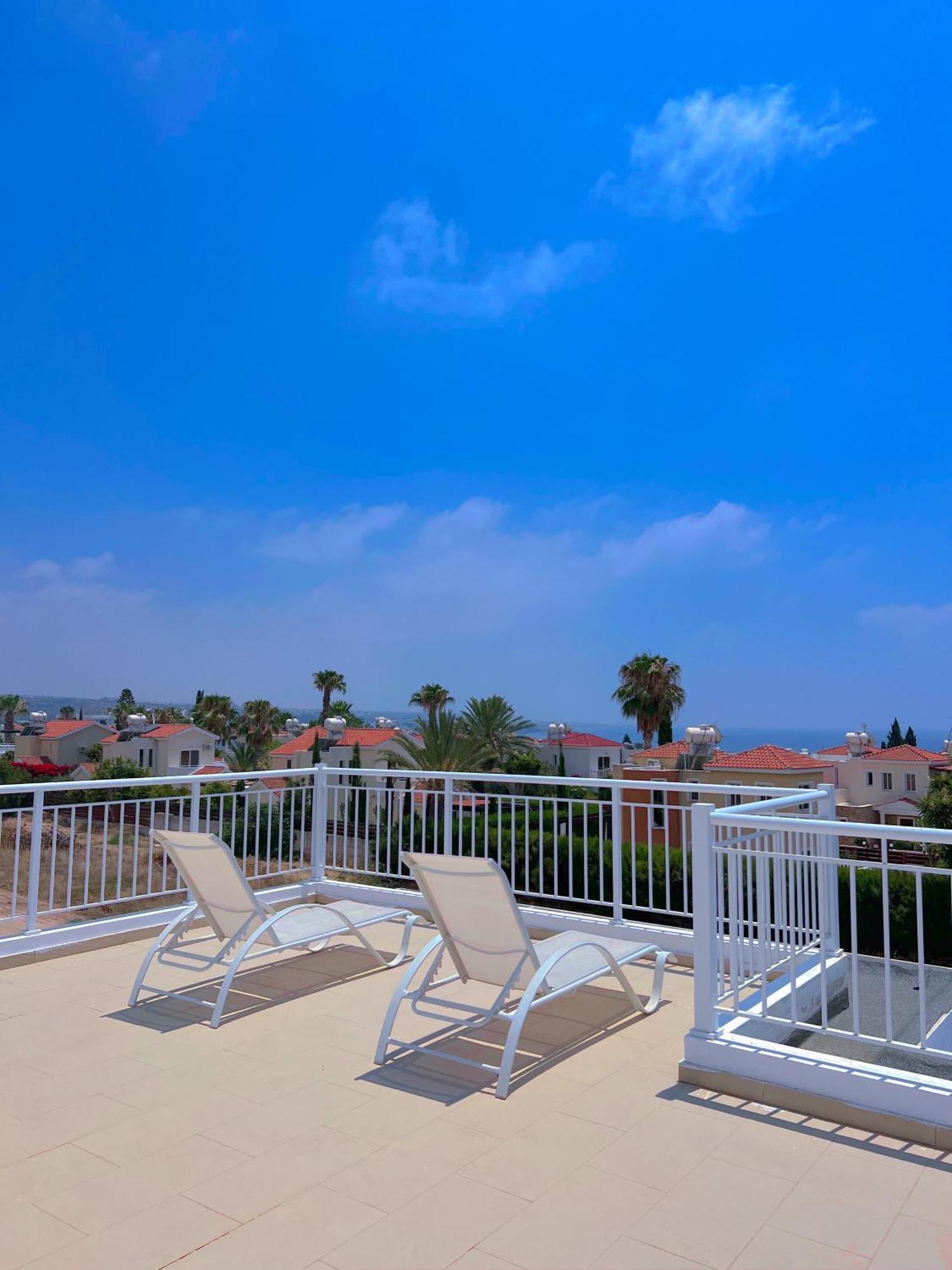3 Bedroom Coral Bay Beach Seaview Villa I Private Pool Pegeia Exteriér fotografie